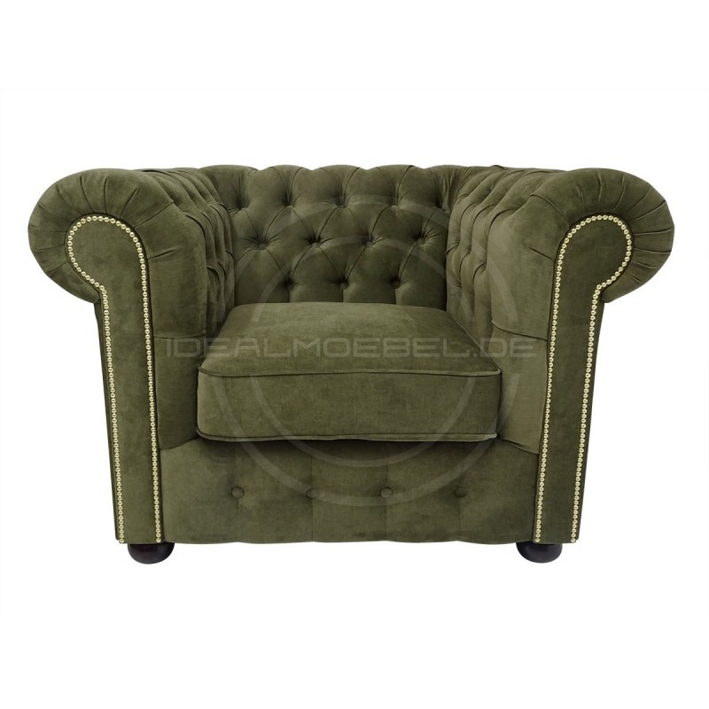 Fotel Chesterfield Violett z pojemnikiem