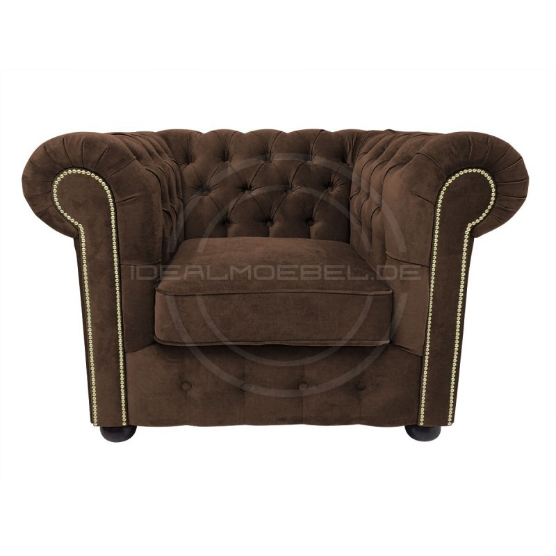 Fotel Chesterfield Violett z pojemnikiem