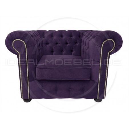 Fotel Chesterfield Violett z pojemnikiem