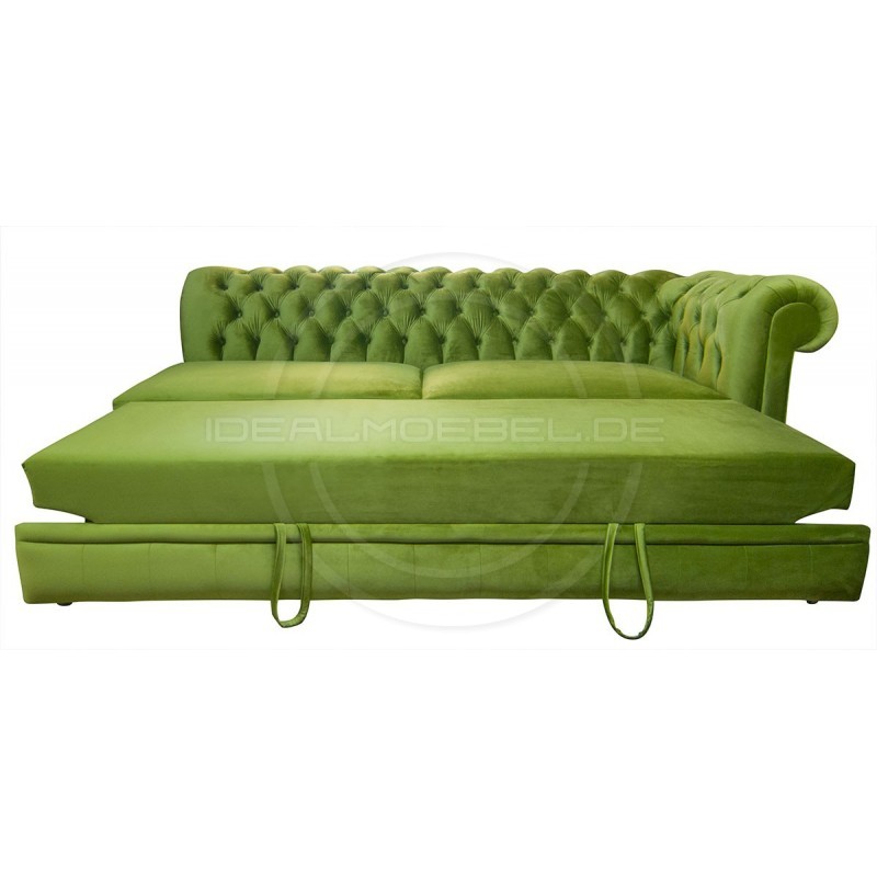 Sofa Chesterfield March Rem bez boku z funkcją spania