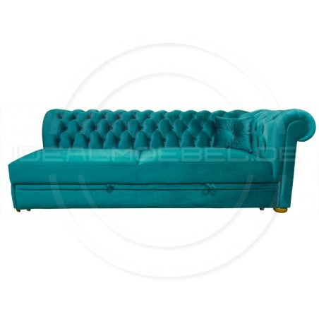 Sofa Chesterfield March Rem bez boku z funkcją spania