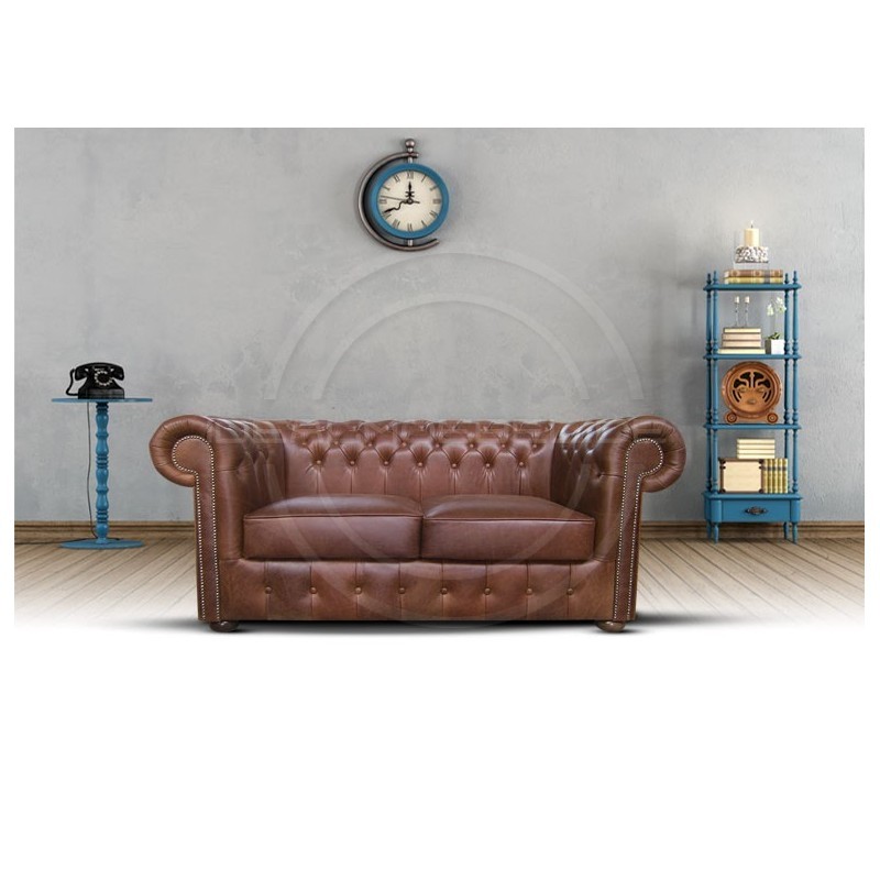 Sofa Chesterfield Classic XL Old skóra
