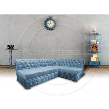 Narożnik Chesterfield March Rem bez boków