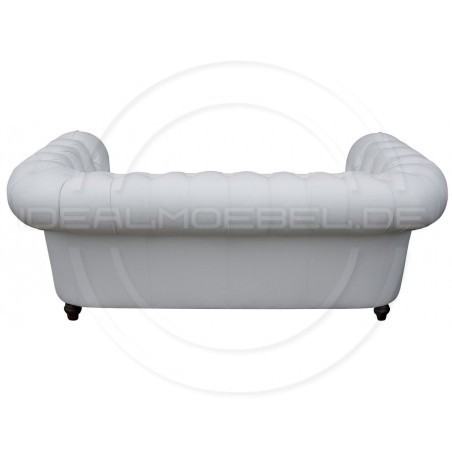 Sofa Chesterfield Lady Rem Skóra 3 os.