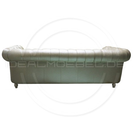 Sofa Chesterfield Canon Skóra 4 os.
