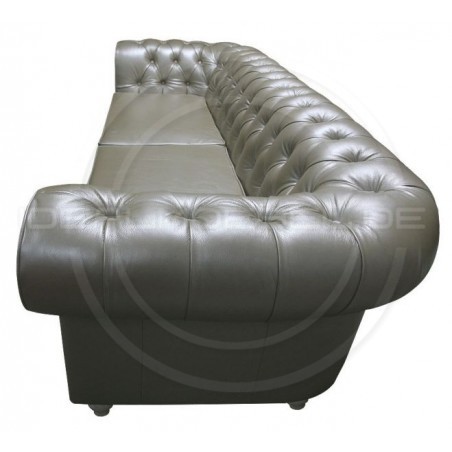 Sofa Chesterfield Canon Skóra 4 os.