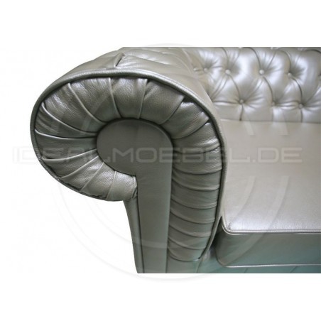 Sofa Chesterfield Lady Rem Skóra 4 os.