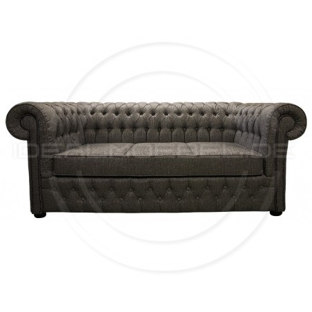 Chesterfield Sofa March Samt 3-Sitzer