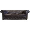 Chesterfield Ledersofa Normal 4-Sitzer