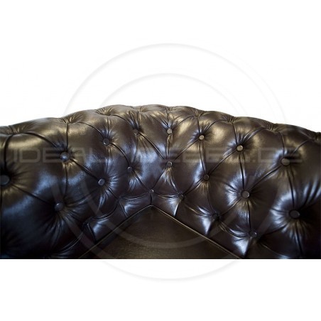 Chesterfield Ledersofa Normal 4-Sitzer