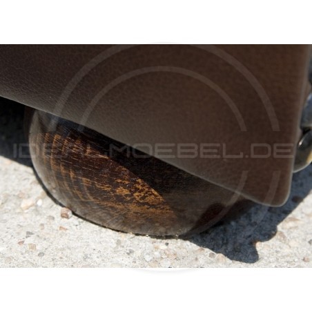 Chesterfield Ledersofa Classic 2-Sitzer