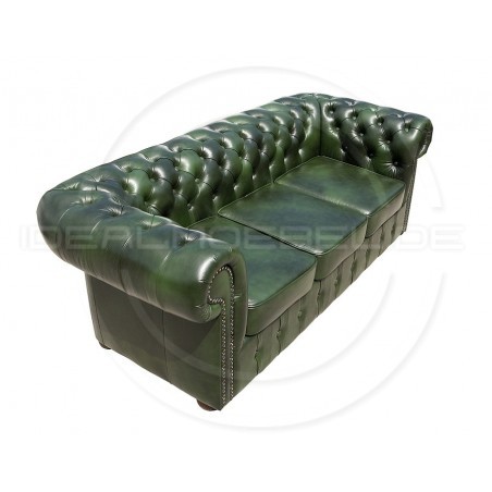 Chesterfield Ledersofa Classic 3-Sitzer