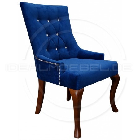 Chesterfield Stuhl Elen Ludwik Samt