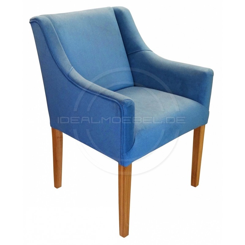 Chesterfield Sessel Mild Schalensitz Samt