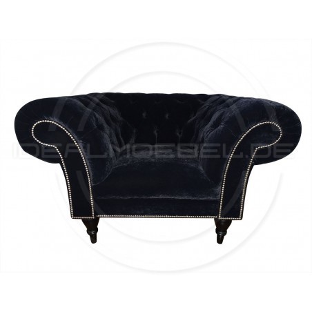 Chesterfield Sessel Diva Samt